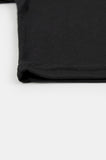 Olive wide-neck crop long sleeve