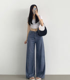 Tencel Maxi Wide Fit Cooling Summer Denim Pants
