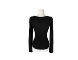 Barget Slim V-neck Button T-shirt