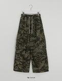 [unisex] Humeco Banding Camo Cargo Wide Pants