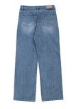 Pia semi-wide denim pants