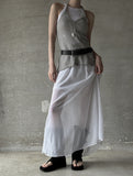 Dual Strap Leather Belt