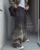 Reno Brush Wide Denim Pants