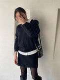 Nele Round Knit Mini Skirt Two Piece
