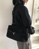Quna Cotton Strap Two-Way Cotton Jacket