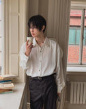 Prince Collar Brooch Shirt