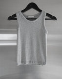 Elin Minimal Ribbed Sleeveless