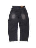 Track Balloon Denim Pants