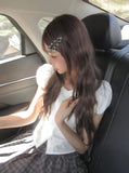 Pla Check Triangle Square Snap Hairpin