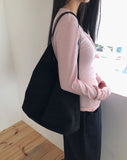 Leanne Suede Shoulder Bag