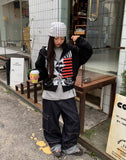 Abe Raw Stitch Cargo Denim Pants