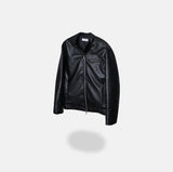 Concrete Crack Leather Jacket
