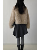 [3oz quilt] Moulin Hair Fur Jacket