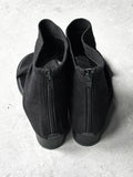 1162 Linen Toe Open Ankle Boots (3cm)