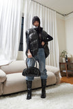 rider leather middle boots
