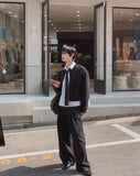 Novil Deep Pintuck Slacks