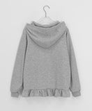 Kahin String Frill Hoodie