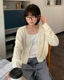 Wooya Summer Boucle Loose Cardigan