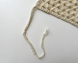 Rahi Vintage Crochet Knit Bandana