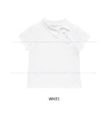 Fornel Unbalanced Collar Short Sleeve