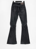 Kedge Black Incision Bootcut Denim