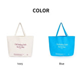 Toen Lettering Big Tote Bag