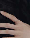 Truly Essence 14K Full Pave Ring