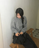 Your Wool Bocashi Pendant Round Knit