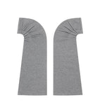 Shirring knit leg warmer