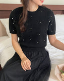Newban Round Pearl Knit