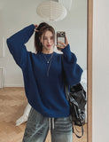 STAY Basic Round Warmer Knitwear