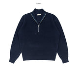 Blick Mix Half Zip Up Knit