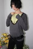 DEEP V-LACE LONGSLEEVE