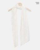 Juron Rose See-through Lace Scarf