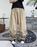 Freak pintuck nylon balloon pants