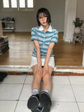 ST SHIRRING KARA TEE
