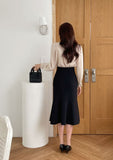 Nezu Span Slit Mermaid Skirt