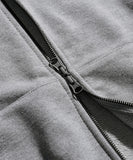 Overround heavyweight hoodie zip-up