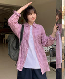 [unisex] Romiru Vintage Check Over Shirt