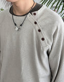 Rubin Pigment Button T-Shirt