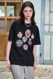 DTP Folk Hearts Short Sleeve Tee