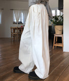 Obu Pintuck Cut Corduroy Pants