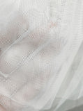Frill mesh layered tube top