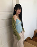 Huben Ribbed Long Sleeve Cardigan