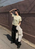 FLORAL HALF T