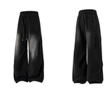 Washing Sweat Wide Training Pants