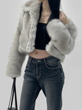 Lant Collar Fur Jacket