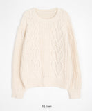 Madele Cable Round Knit