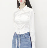 Bach Setin Cropped Shirt