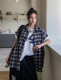 Alo Summer Linen Check Shirt